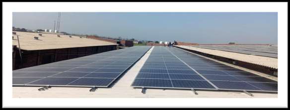 Solar installation at Patiala Gold Yarn LLP