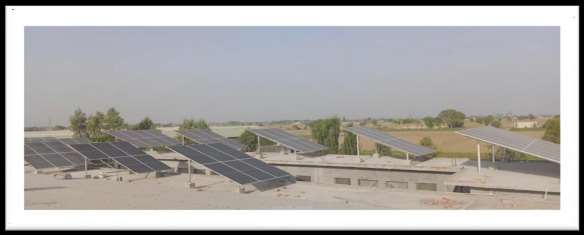 Solar installation at Sardar Poultry Farm